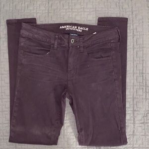 Purple Soft Jeggings